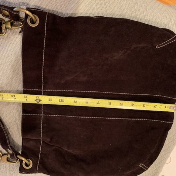 Fossil Shoulder Bag in Chocolate Brown - Picture 2 of 8